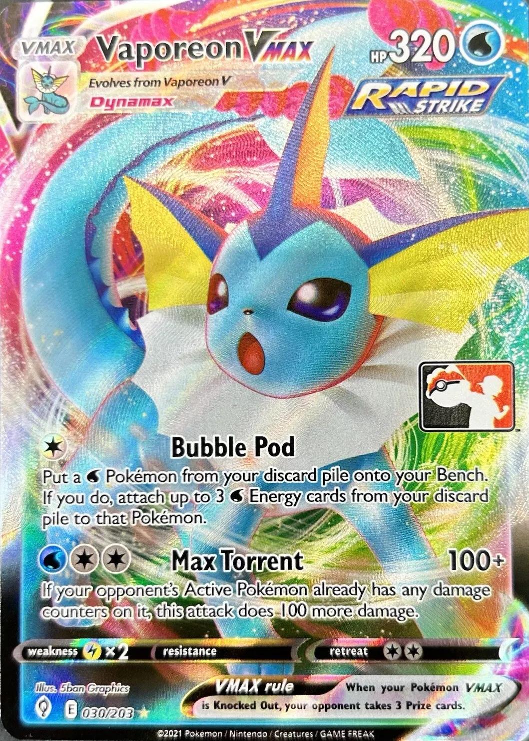 Vaporeon VMAX [Play] #30