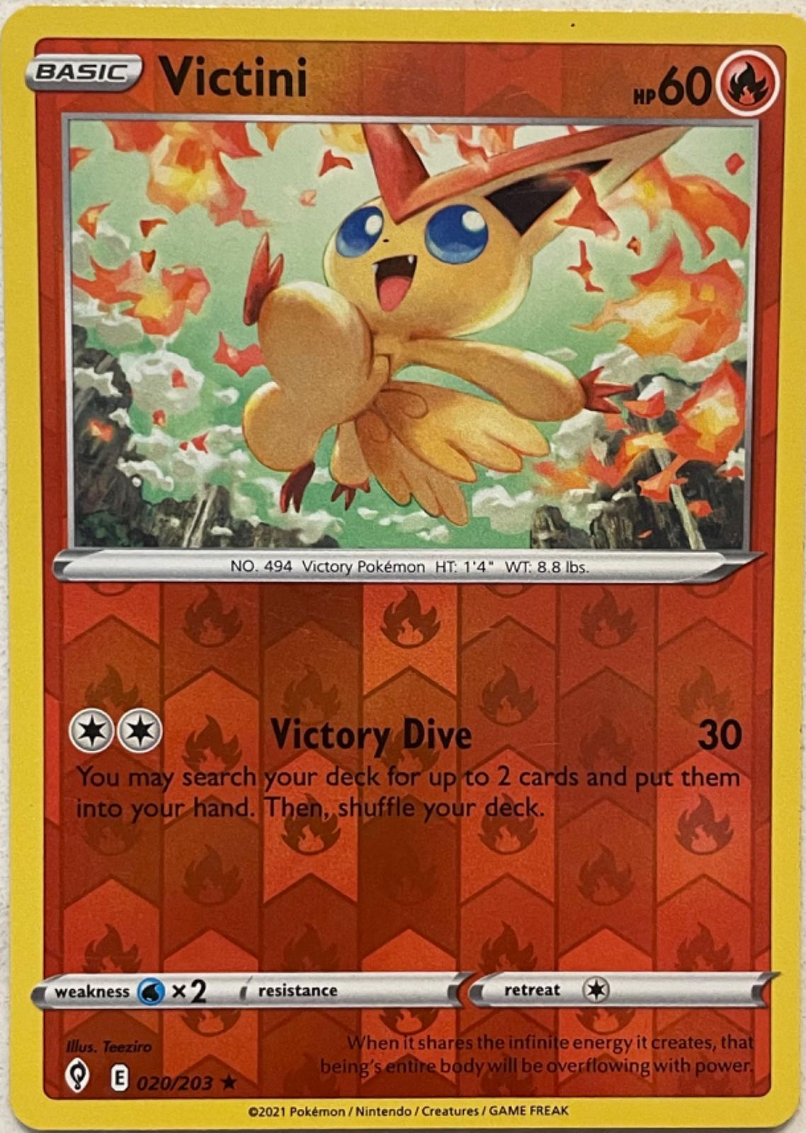 Victini [Reverse Holo] #20