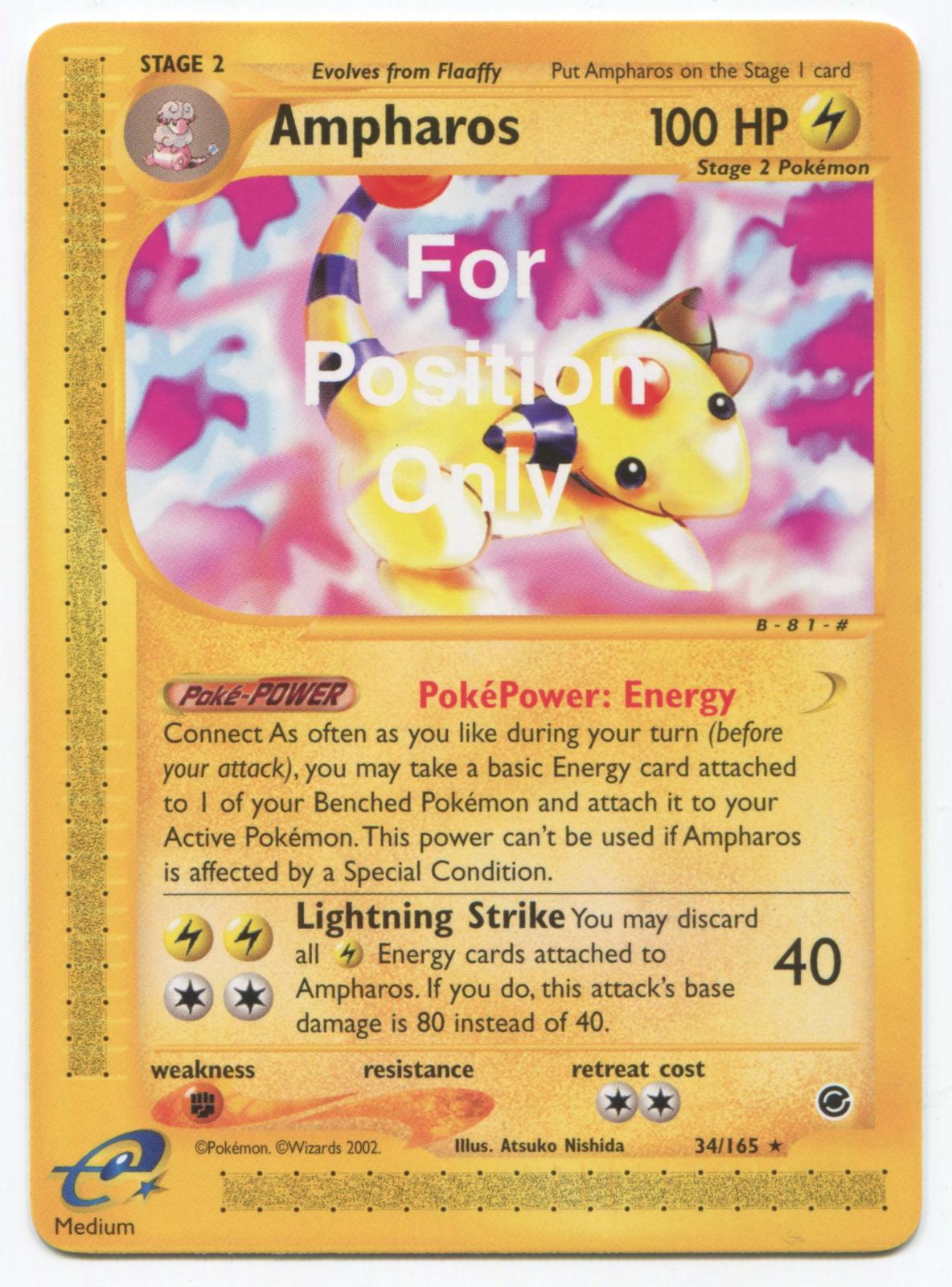 Ampharos [For Position Only] #34