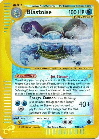 Blastoise [Reverse Holo] #4