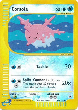 Corsola [Reverse Holo] #102