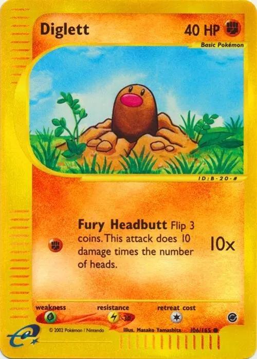 Diglett [Reverse Holo] #106