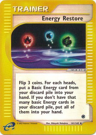 Energy Restore [Reverse Holo] #141