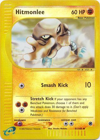 Hitmonlee [Reverse Holo] #81