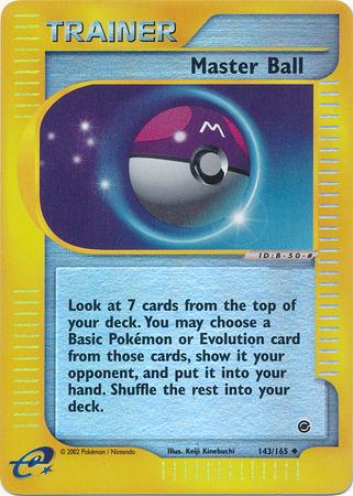 Master Ball [Reverse Holo] #143