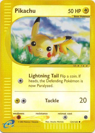Pikachu [Reverse Holo] #124
