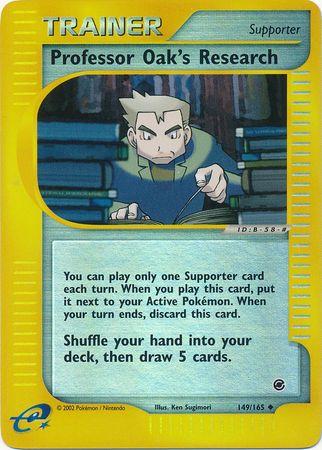 Professor Oak's Research [Reverse Holo] #149