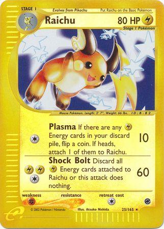 Raichu [Reverse Holo] #25