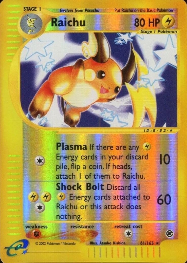 Raichu [Reverse Holo] #61