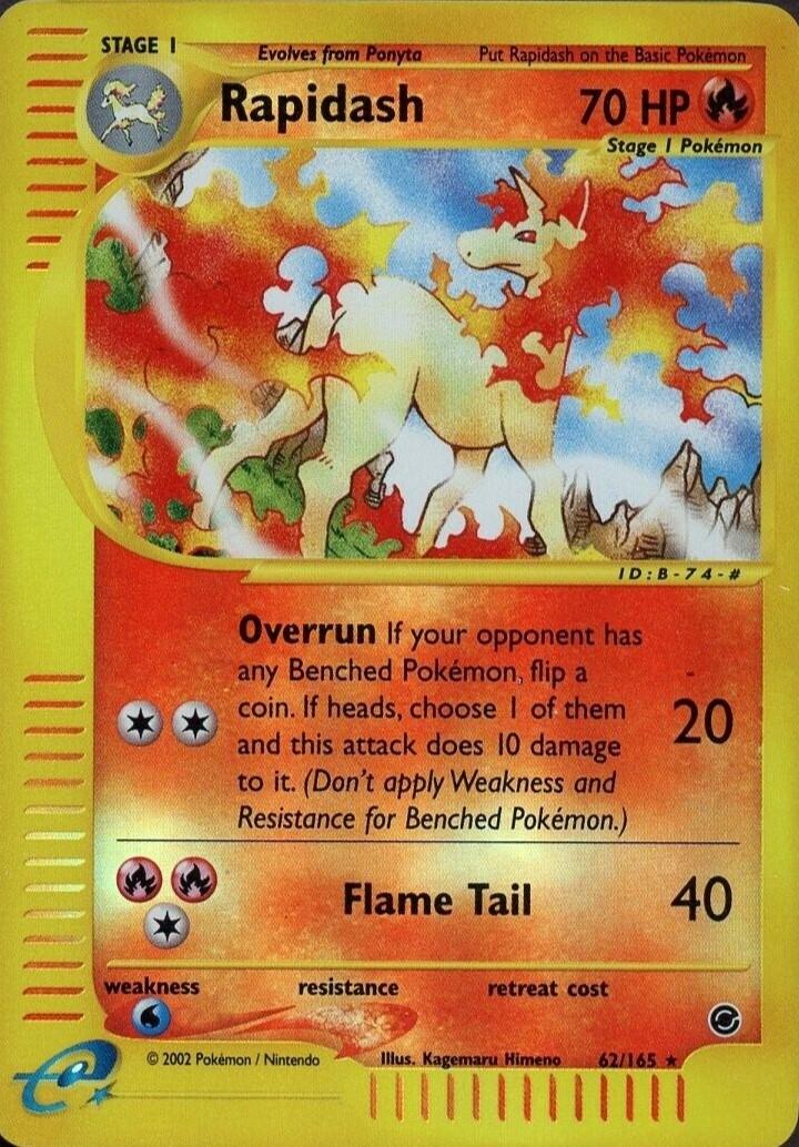 Rapidash [Reverse Holo] #62