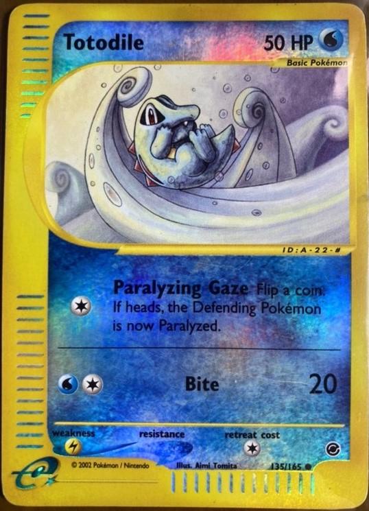 Totodile [Reverse Holo] #135