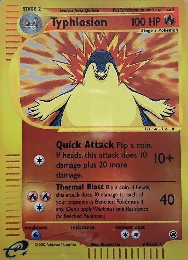 Typhlosion [Reverse Holo] #64
