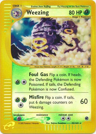 Weezing [Reverse Holo] #32