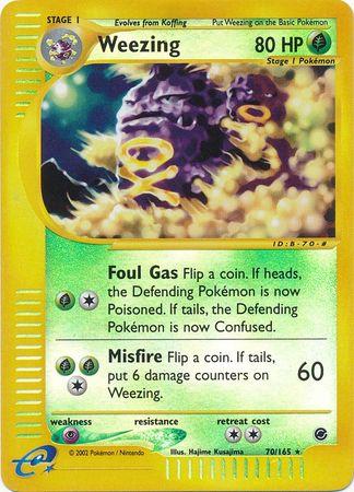 Weezing [Reverse Holo] #70