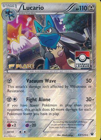 Lucario [1st Place Pokemon League] #63