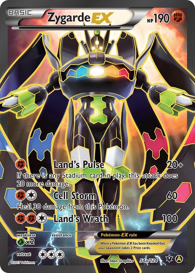 Zygarde EX #54a