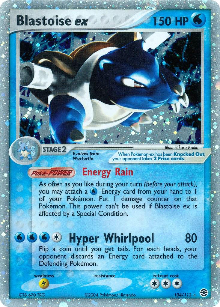 Blastoise EX #104
