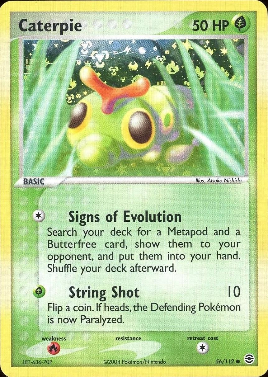 Caterpie [Reverse Holo] #56