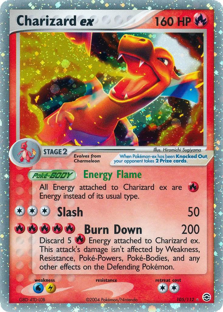 Charizard EX #105