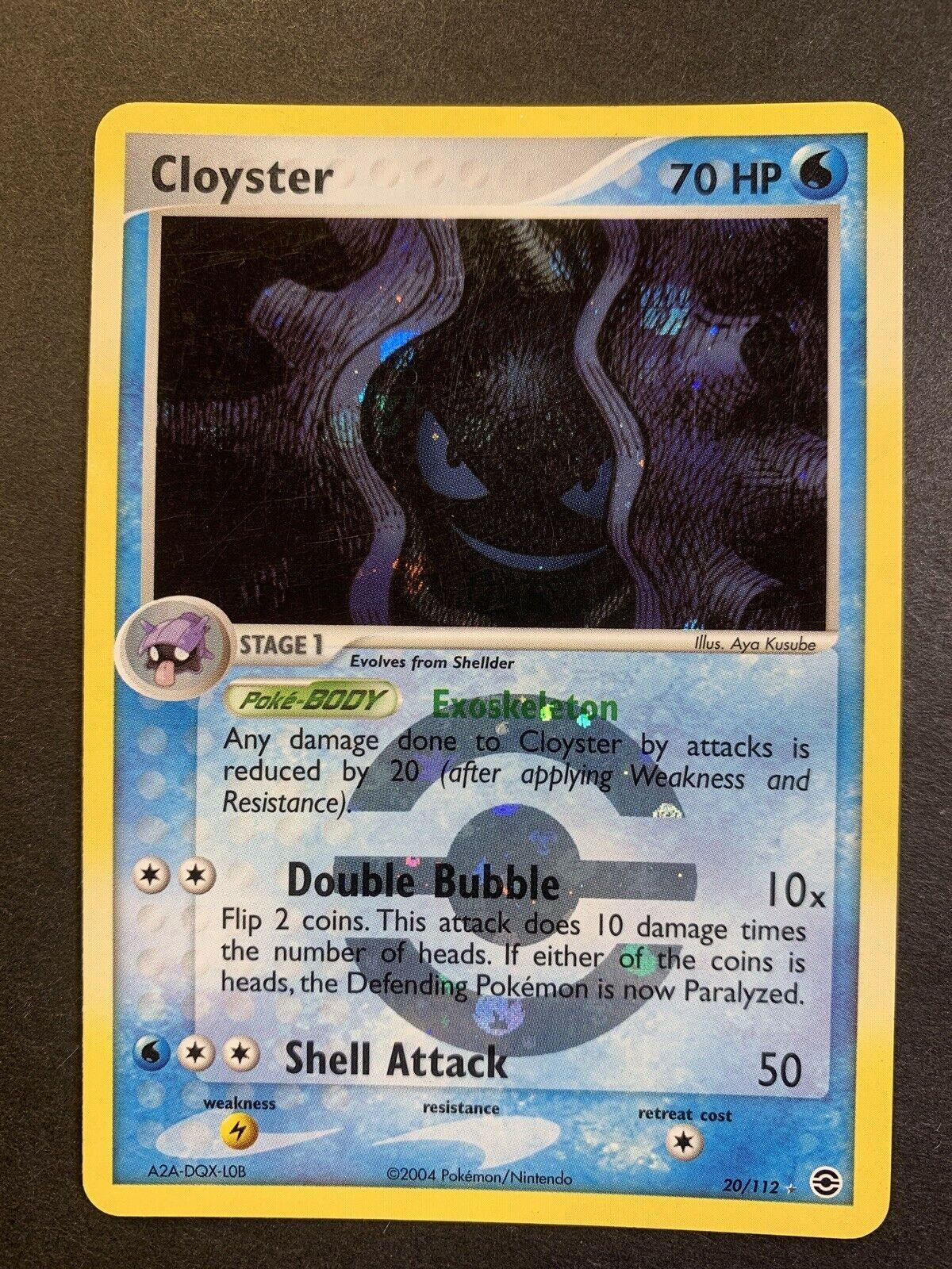 Cloyster [Reverse Holo] #20