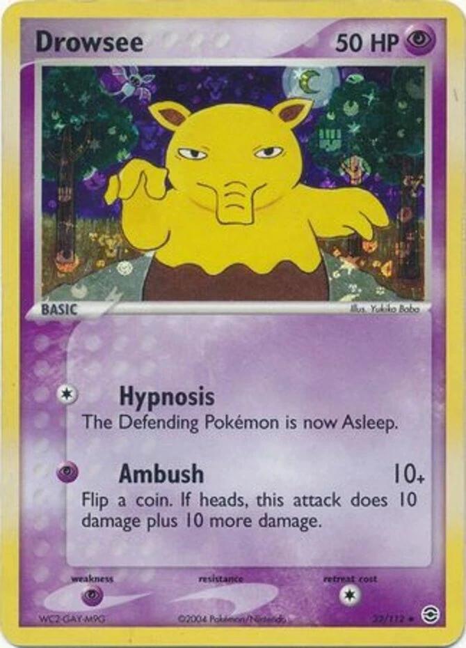 Drowzee [Reverse Holo] #32