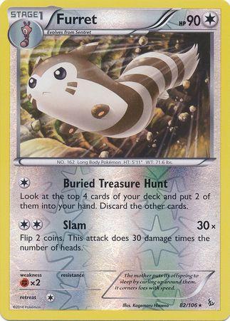 Furret [Reverse Holo] #82