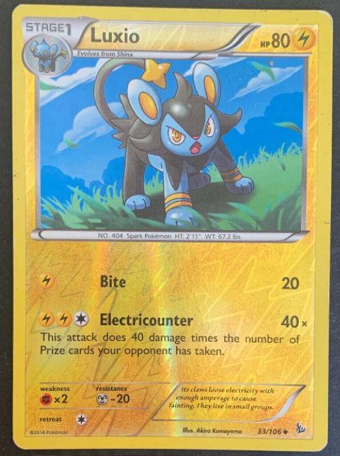 Luxio [Reverse Holo] #33