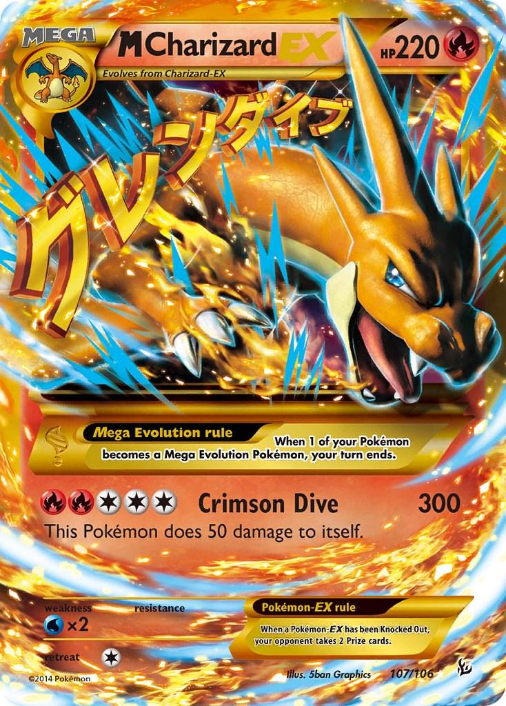 M Charizard EX #107