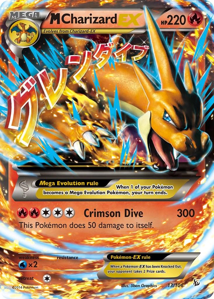 M Charizard EX #13