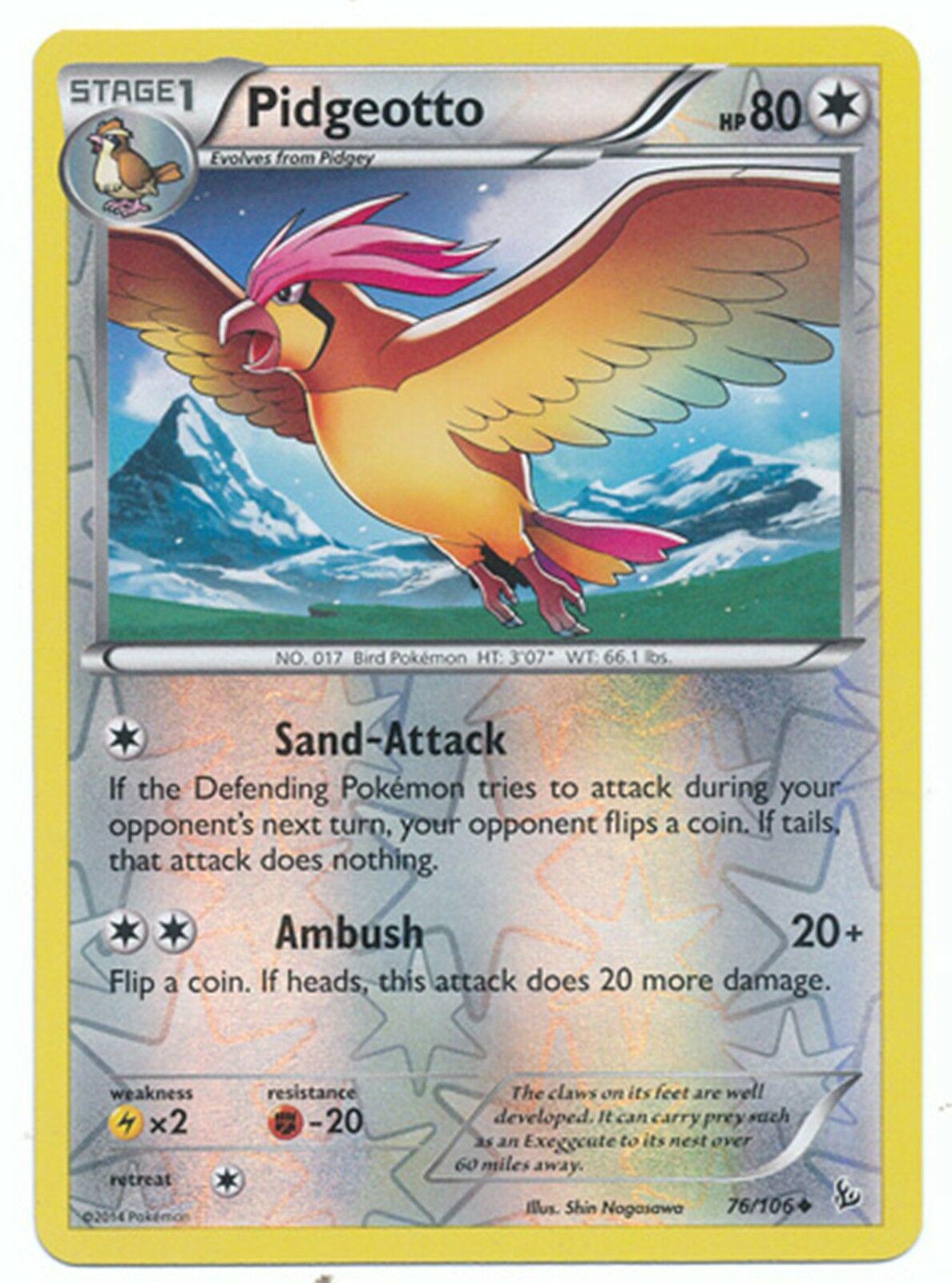 Pidgeotto [Reverse Holo] #76
