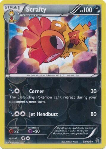 Scrafty [Reverse Holo] #59
