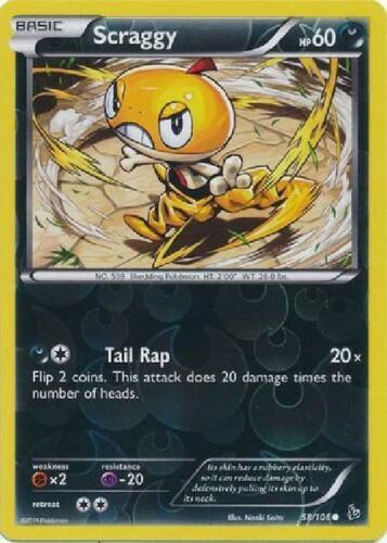Scraggy [Reverse Holo] #58