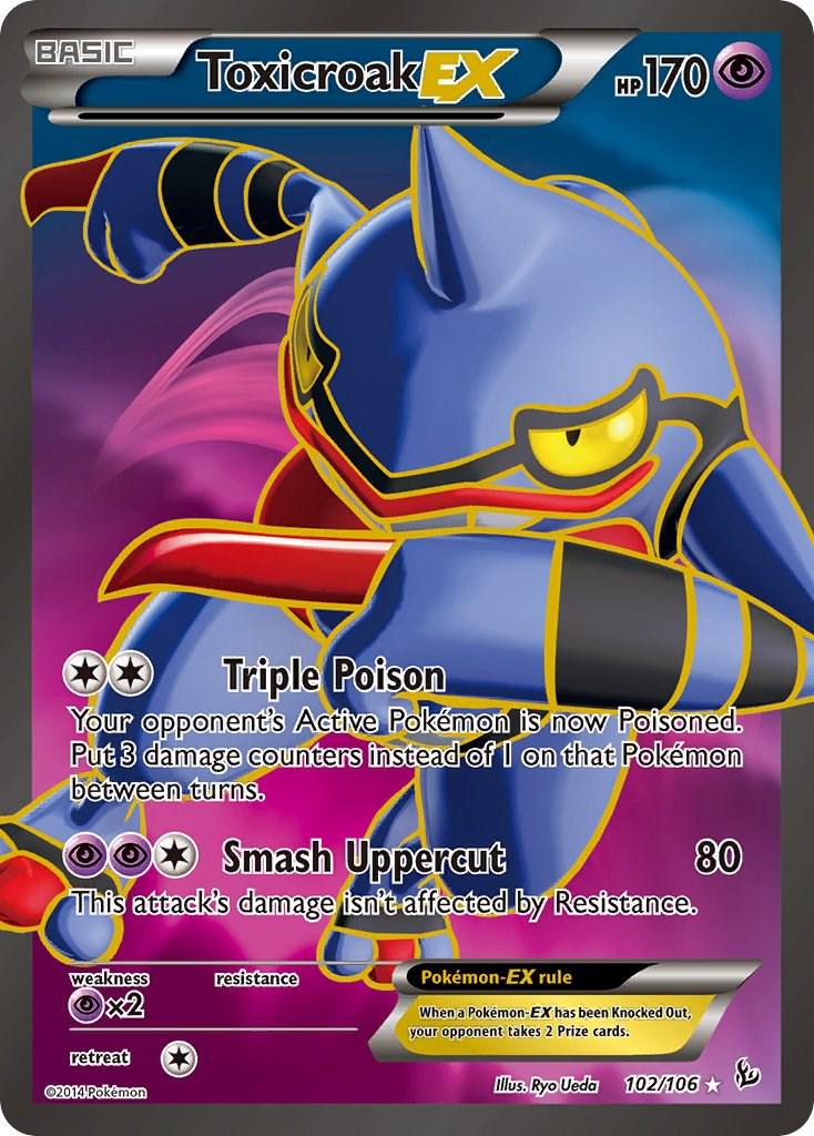 Toxicroak EX #102