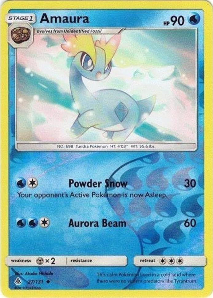 Amaura [Reverse Holo] #27