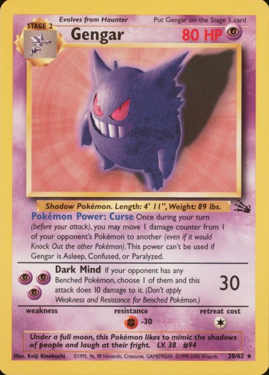 Gengar [1999-2000] #20
