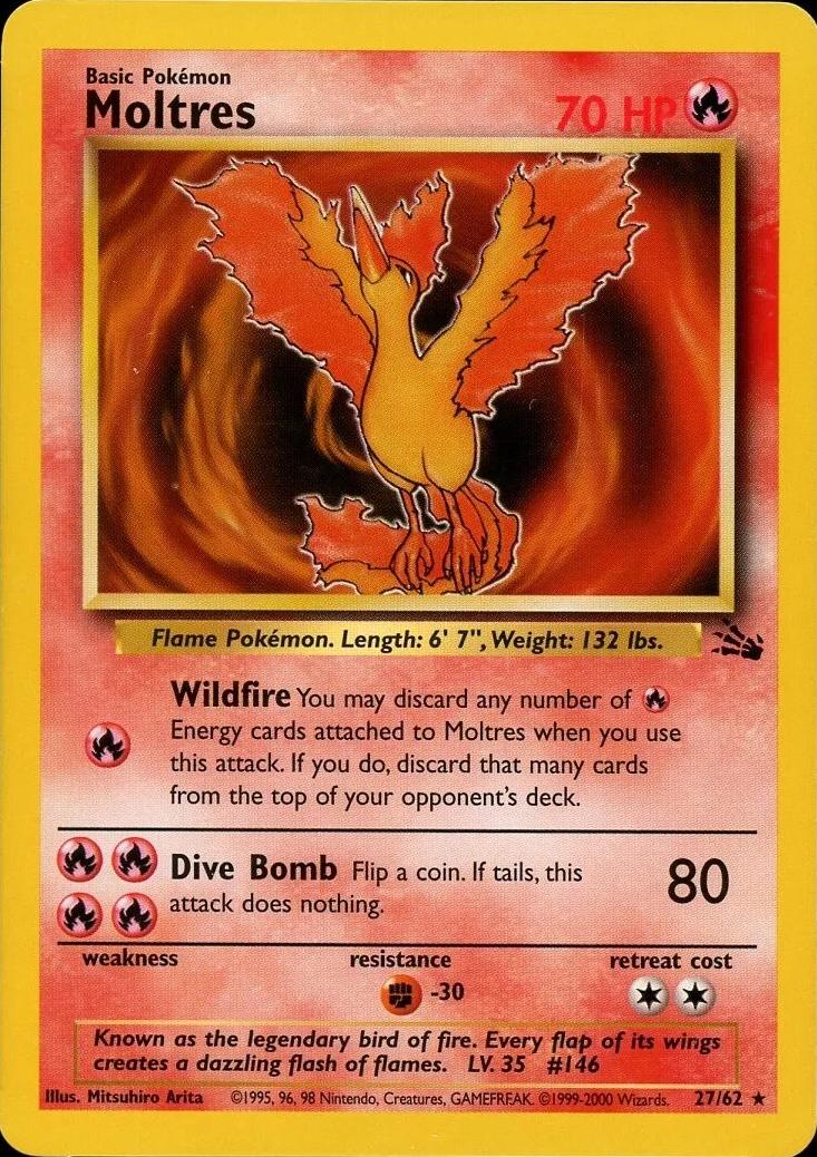 Moltres [1999-2000] #27