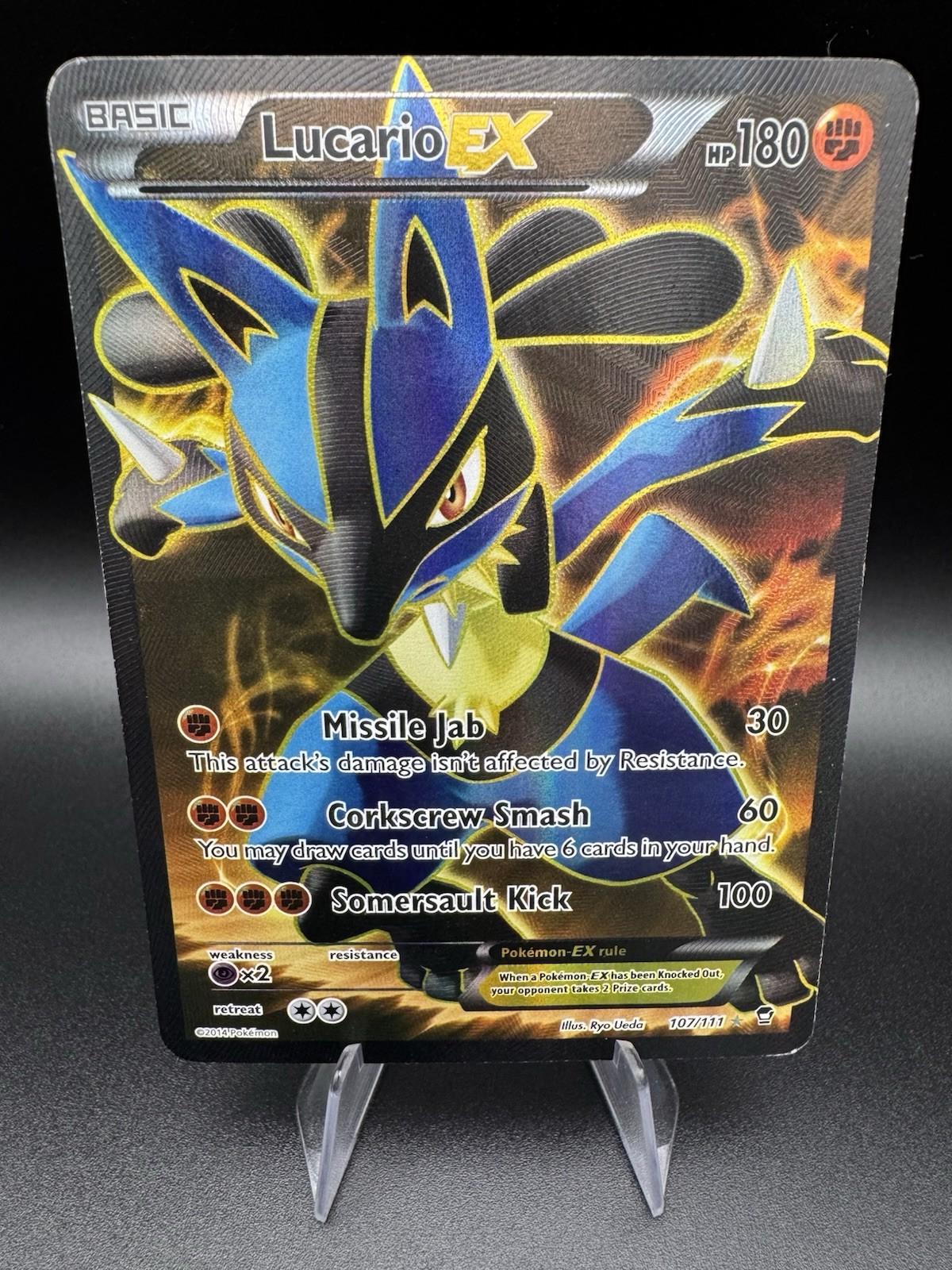 Lucario EX #107