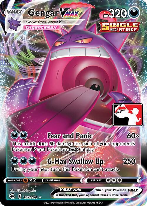 Gengar VMAX [Prize Pack] #157