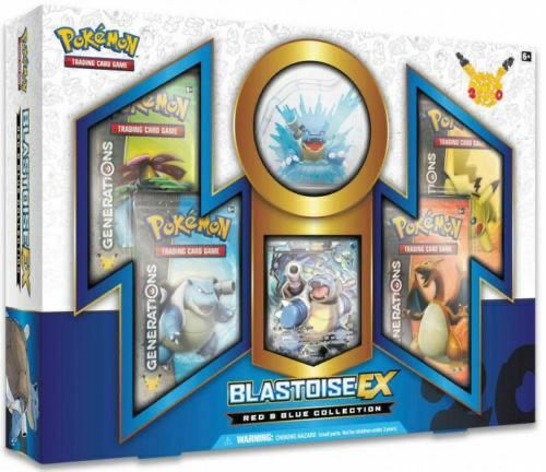 Blastoise EX: Red And Blue Collection