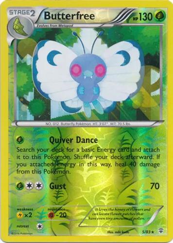 Butterfree [Reverse Holo] #5