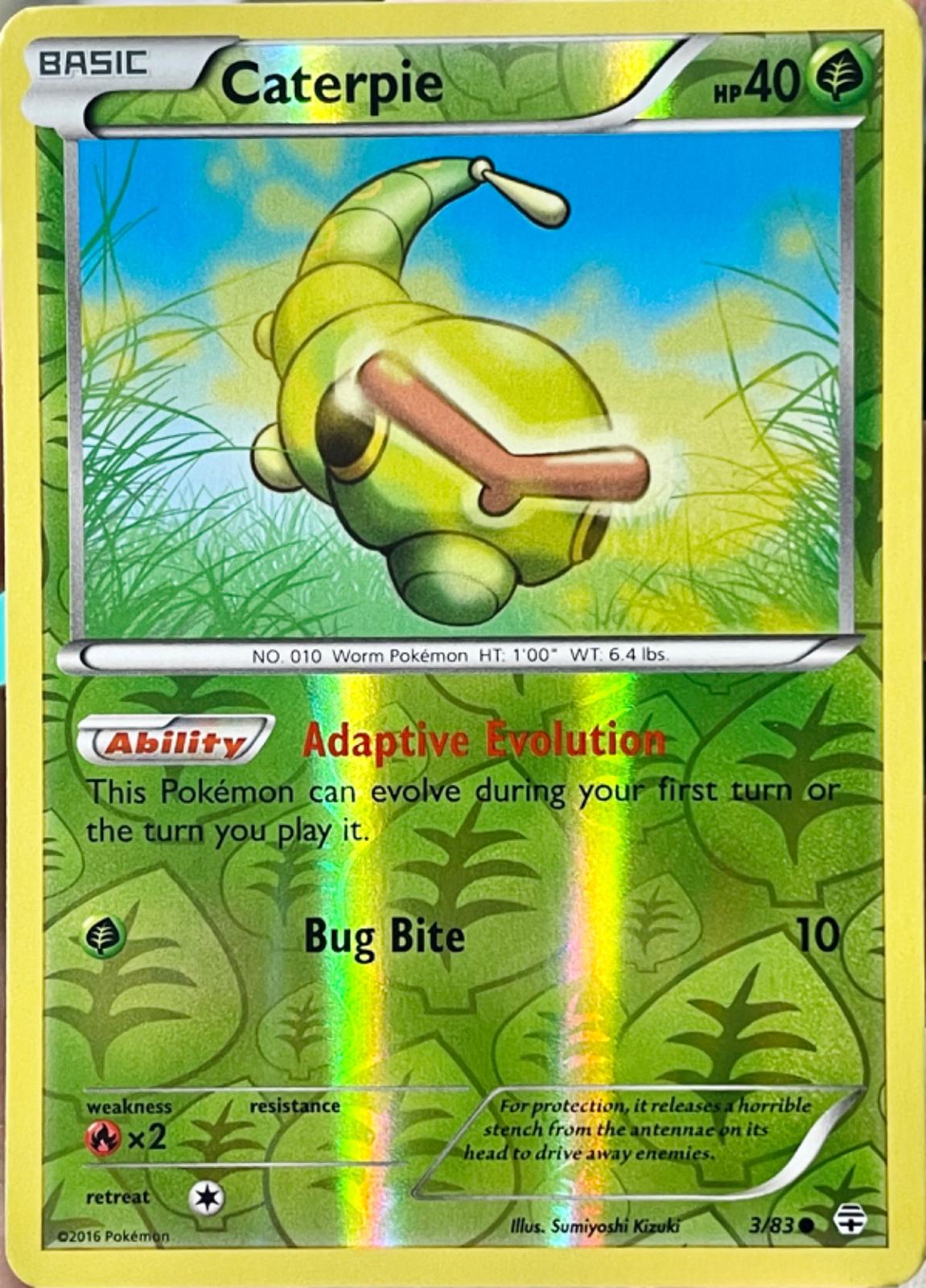 Caterpie [Reverse Holo] #3