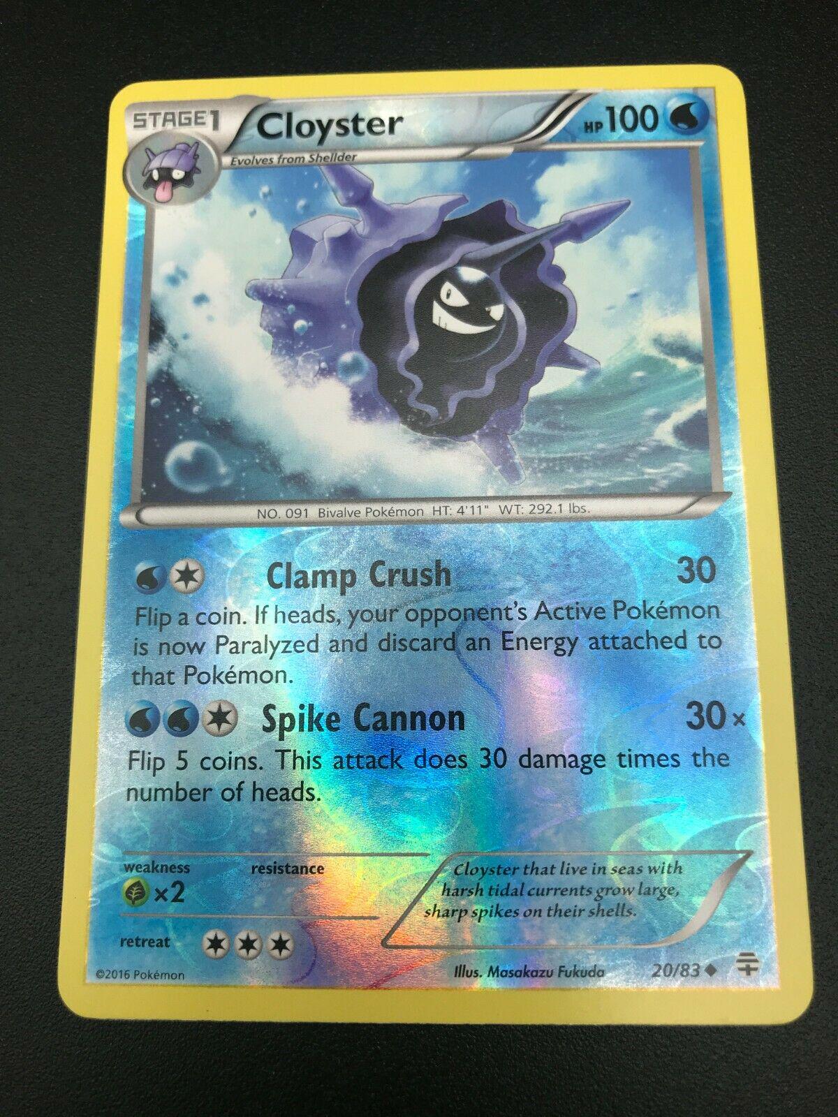 Cloyster [Reverse Holo] #20