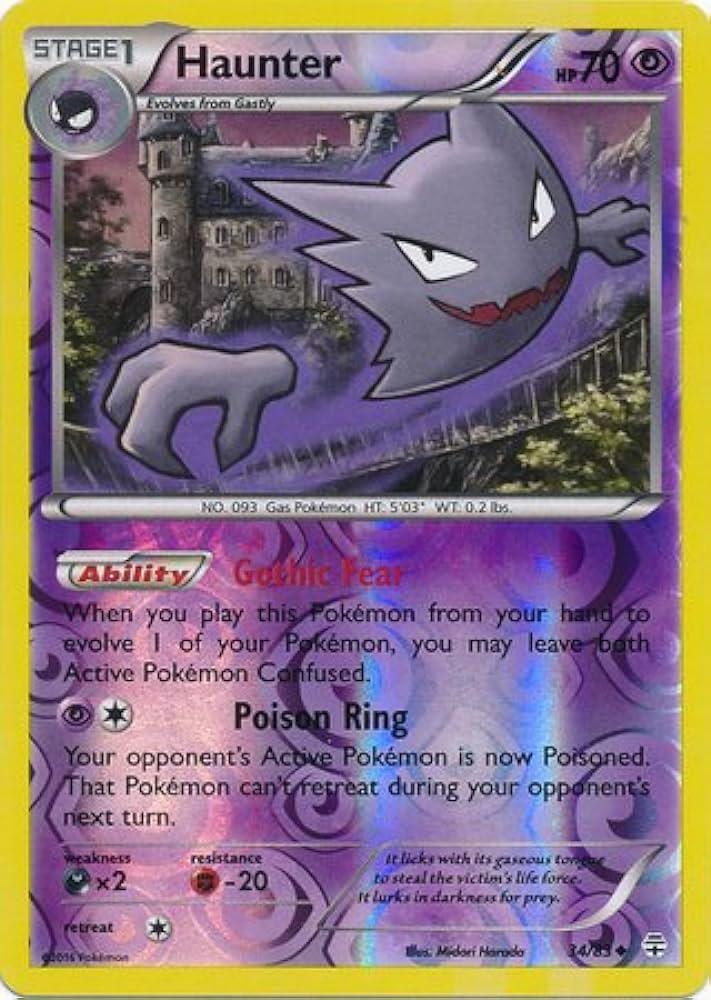 Haunter [Reverse Holo] #34