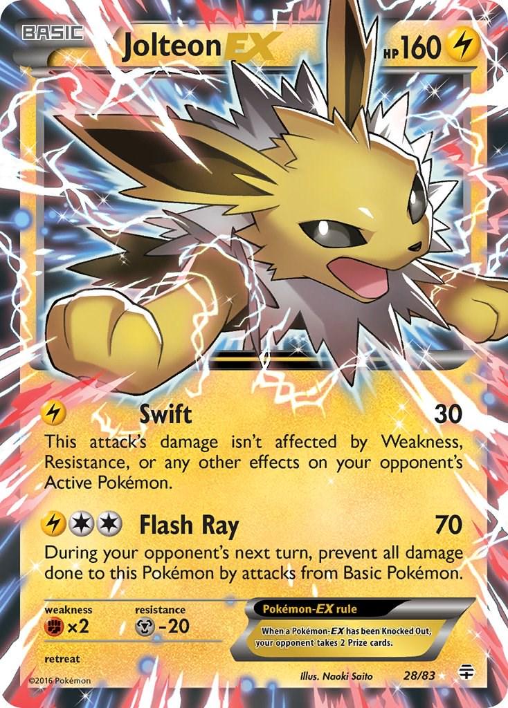 Jolteon EX #28