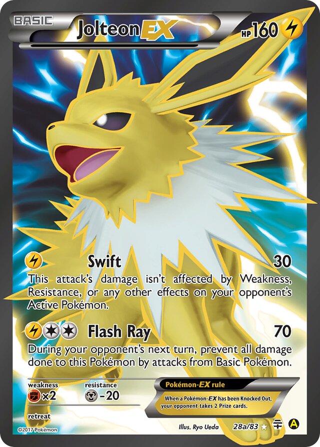 Jolteon EX #28a