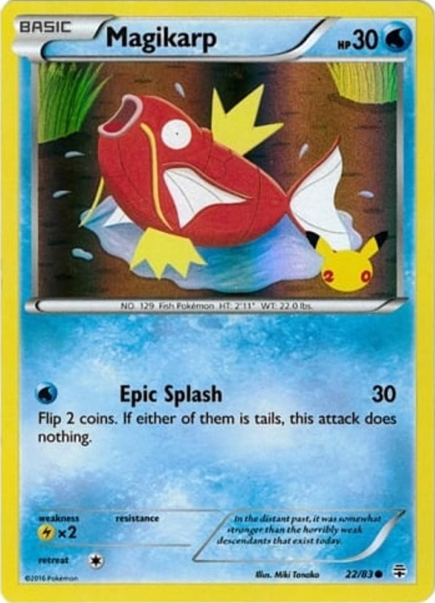 Magikarp [20th Anniversary] #22