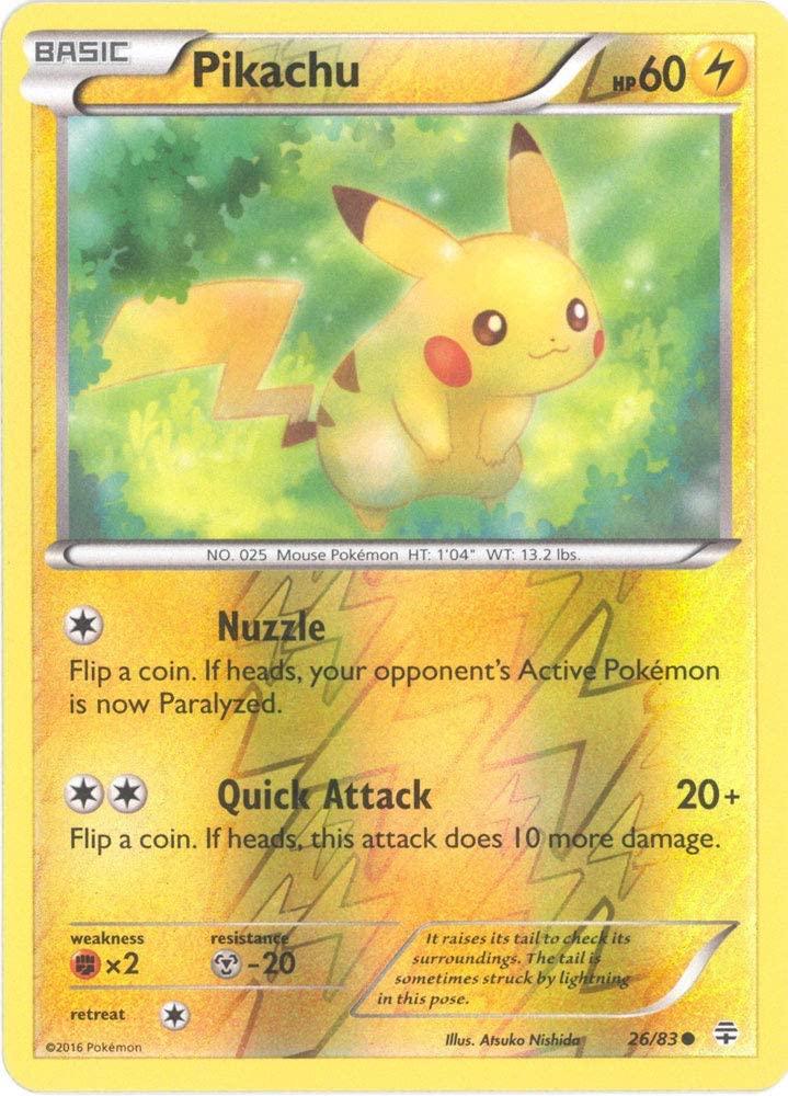 Pikachu [Reverse Holo] #26