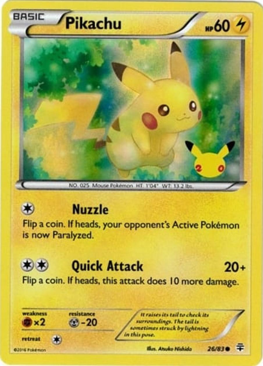 Pikachu [Stamped] #26