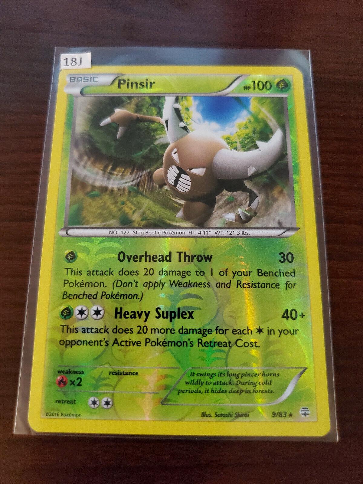 Pinsir [Reverse Holo] #9