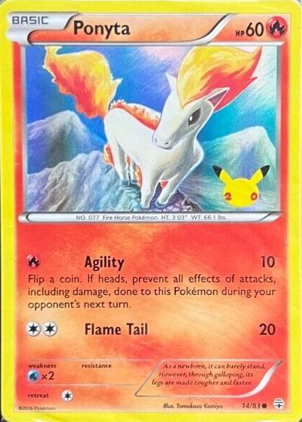 Ponyta [Stamped] #14